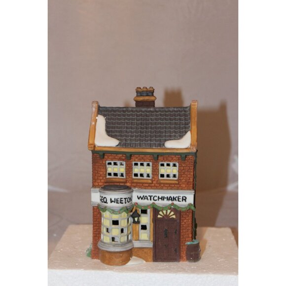 Dept 56 Dickens Village - Geo Weeton Watchmaker - Picture 1 of 7